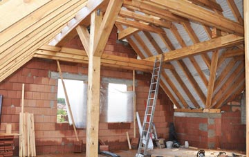 Grass Green attic trusses